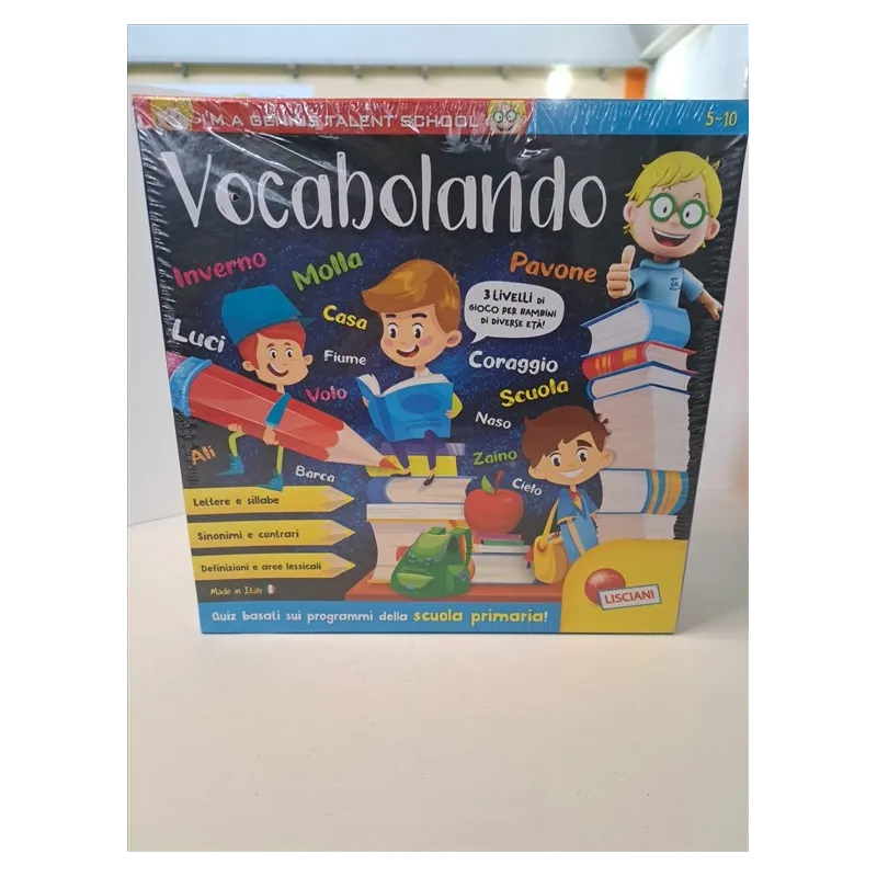 Gioco Vocabolando Lisciani Nuovo