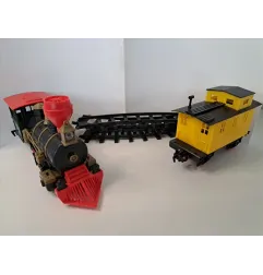 Pista Trenino Bambini Con Rotarie e Treno Locomotiva a Batteria