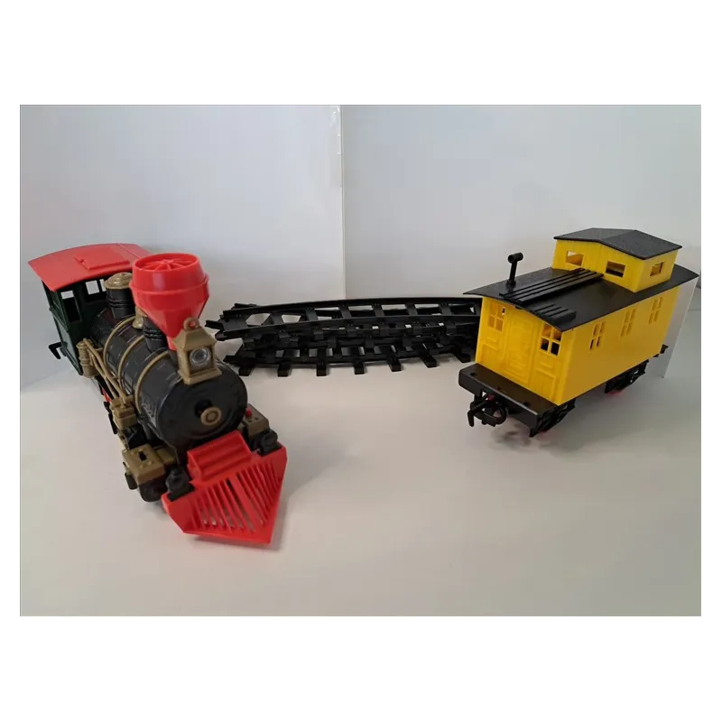 Pista Trenino Bambini Con Rotarie e Treno Locomotiva a Batteria