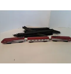 Trenino Elettrico Bordeaux Con Rotaie