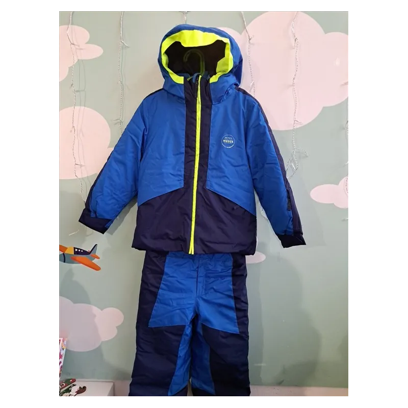 Tuta Completa Neve / Montagna Blu Wedze Giacca e Pantaloni 5/6 A - 105/124 Cm