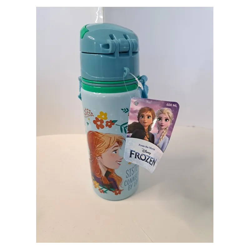 Borraccia In Alluminio Con Cannuccia Frozen