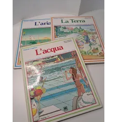 Libri L'acqua, L'aria, La Terra 3 PZ
