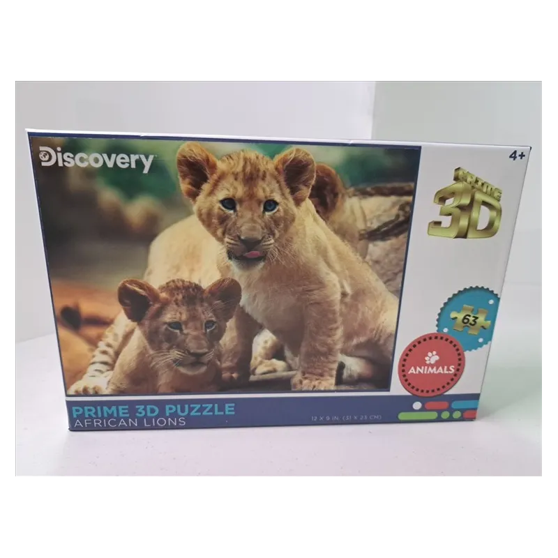 Puzzle 3D African Lions Leoncini
