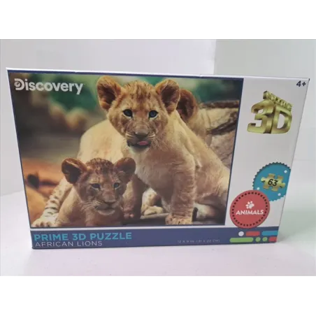Puzzle 3D African Lions Leoncini