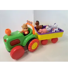 Gioco Trattore Fattoria Con Animali Sonoro