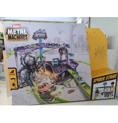 Pista Macchinine Metal Machine Spider Con Ragno