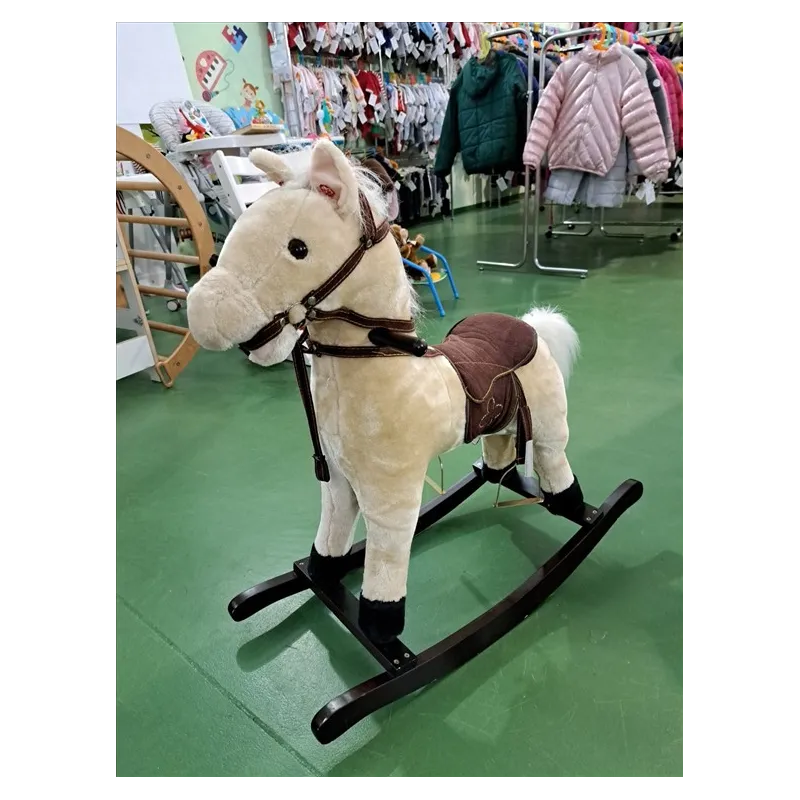 Cavallino a Dondolo Peluche
