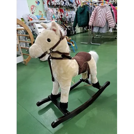 Cavallino a Dondolo Peluche