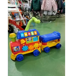 Trenino Colorato Cavalcabile