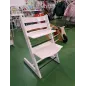 Sedia Evolutiva Stokke Bianca Con Vassoio Tray Non In Foto - Normali Segni Di Utilizzo