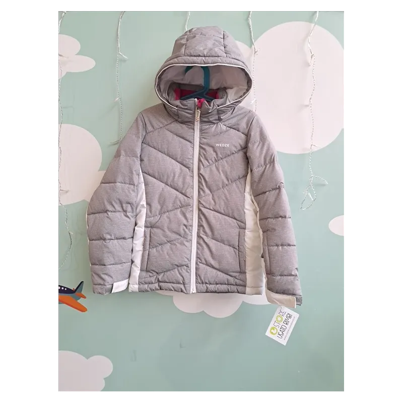 Giacca Neve / Montagna Wedze Grigio e Bianca 6 A - 115/124 Cm