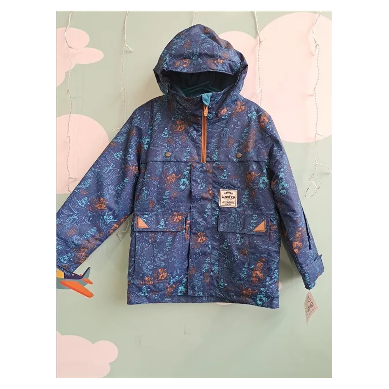 Giacca Neve / Montagna Decathlon Blu Fantasia 115/124 Cm