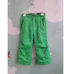 Pantaloni Salopette Neve / Montagna Verdi CMP 5/6 A 110 Cm - MACCHIETTA SU FONDOA