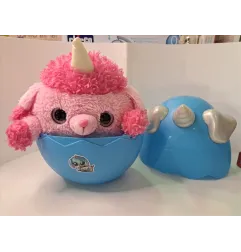 Peluche Nell'uovo Azzurro Rainbocorns Eggzania Frozen Mania