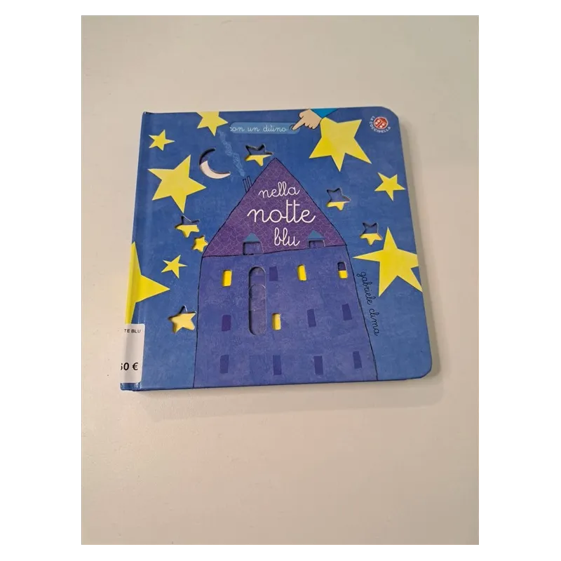 Libro Con Un Ditino Nella Notte Blu