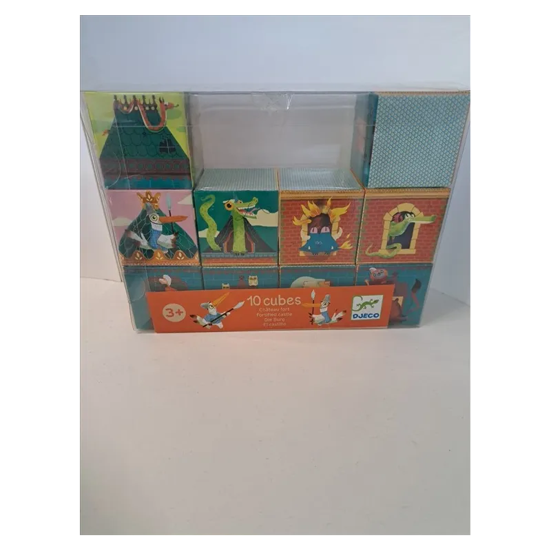 Gioco 10 Cubes Djeco