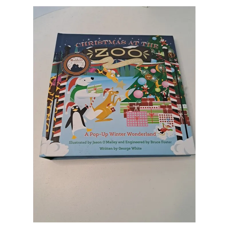 Libro Pop In Inglese Natale Allo Zoo