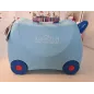 Valigia Cavalcabile TRUNKI Azzurra Mai Usata