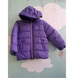 Piumino Imbottito Viola Benetton 4/5 A