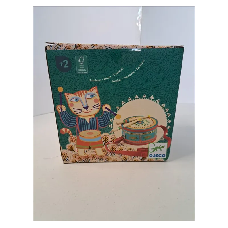 Tamburo In Legno Djeco