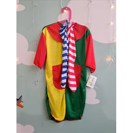 Vestito Carnevale Pippi Calze Lunghe 3/5 A