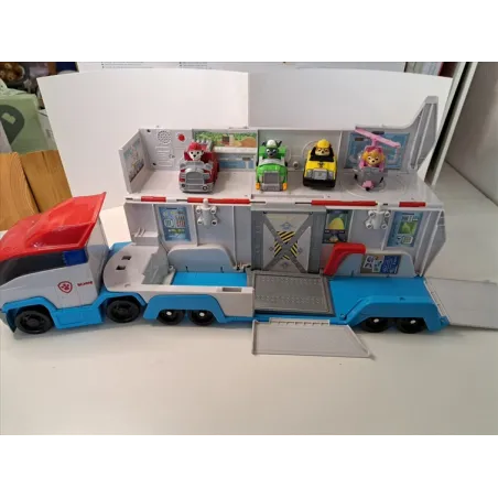 Camion Paw Patrol Con Rubble, Sky, Rocky e Marshal