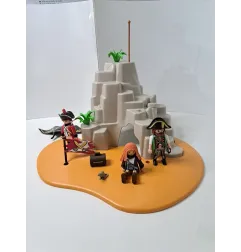 L'isola Dei Pirati Play Mobil Con Accessori E Personaggi