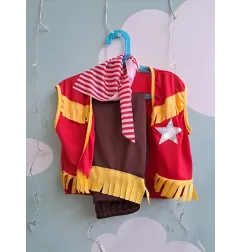 Vestito Carnevale CowBoy Sceriffo 2/4 A