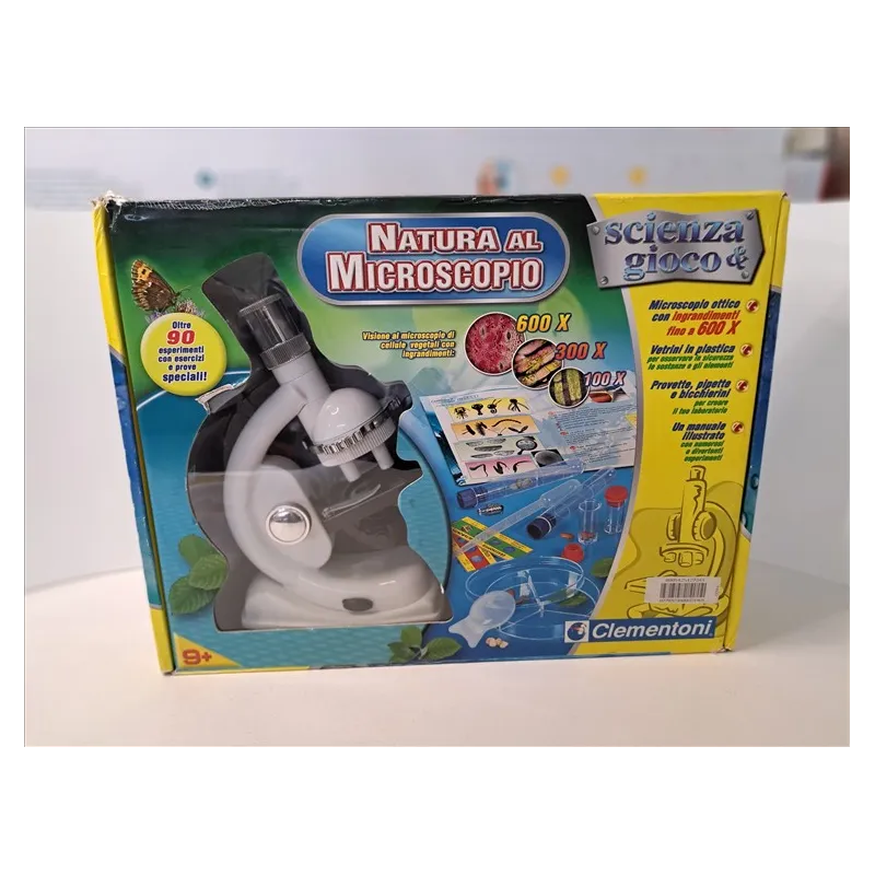 Gioco Microscopio Scienza e Gioco (manca Lente Ingrandimento)