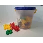 Costruzioni Costruzioni a Waffle (quadrotti)- Coperchio Scatola Rotto Da Un Lato Ma Chiude