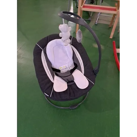 Sdraietta Hauck Alpha Bouncer Deluxe Grigia Adatabbile A Sedia Evolutiva Hauk
