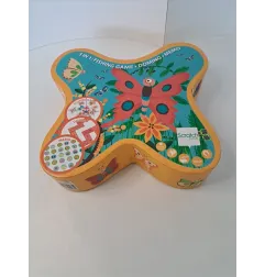 Gioco 3 In 1 Djeco Domino, Memo e Pesca