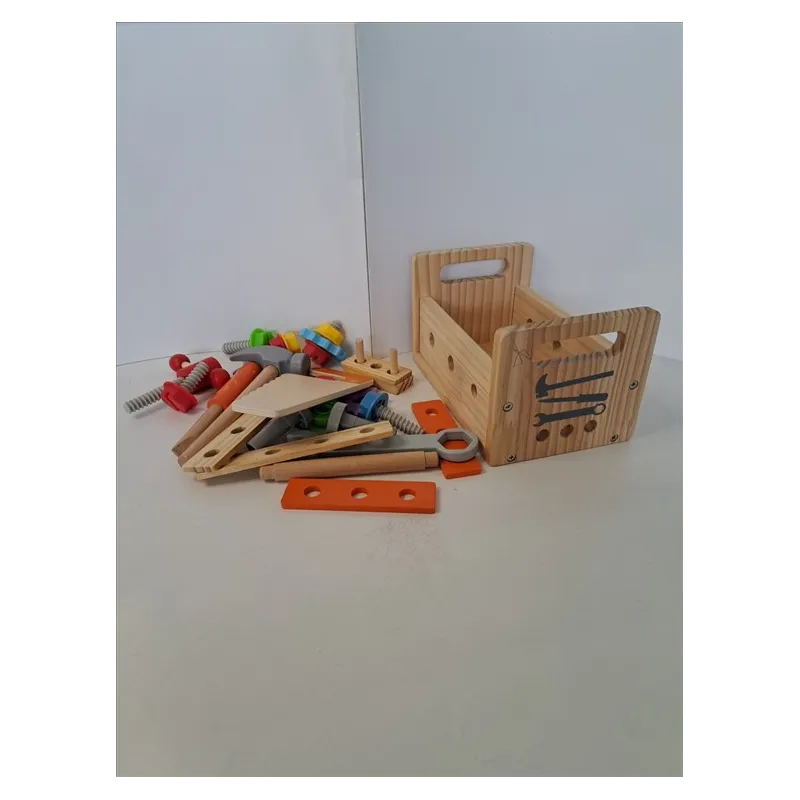 Cassetta Con Attrezzi In Legno