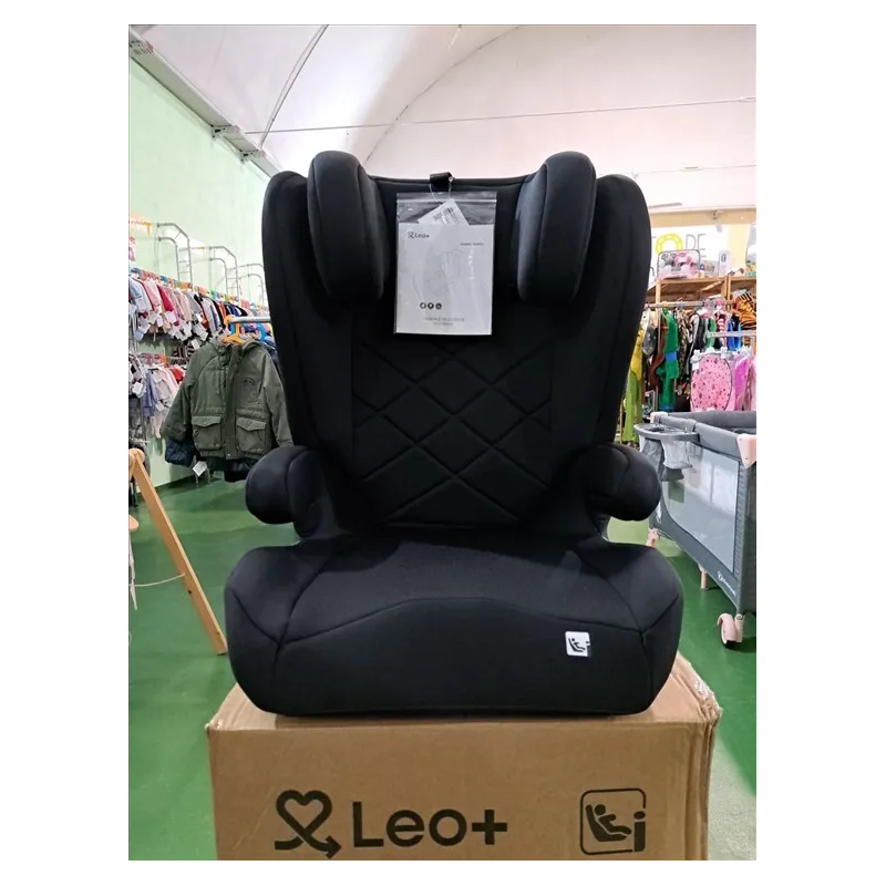 Seggiolino Auto Leo+ 100/150 Cm Nero No Isofix NUOVO