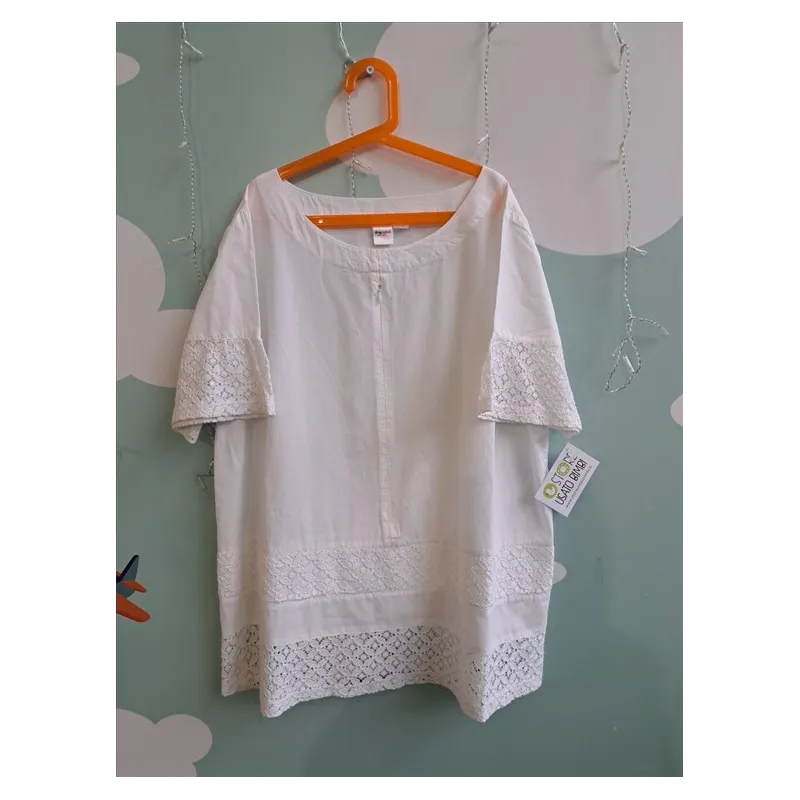 Camicia Premaman In Cotone Bianca Taglia L