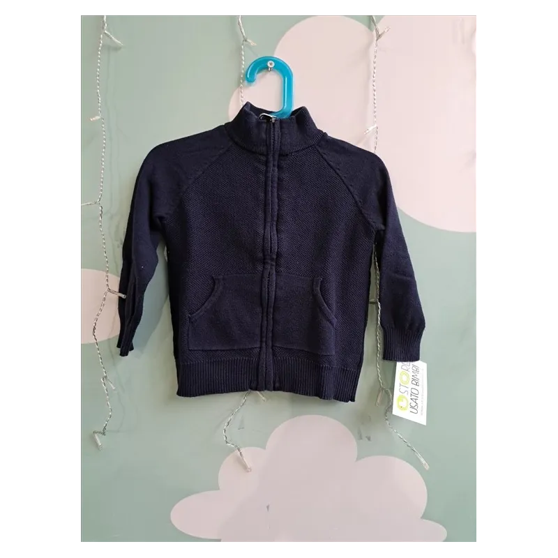 Felpa Blu Fagottino 30-36 M