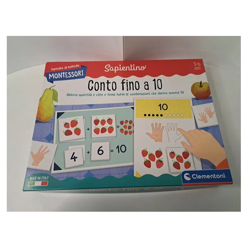 Gioco Sapientino Clementoni Conto Fino A 10