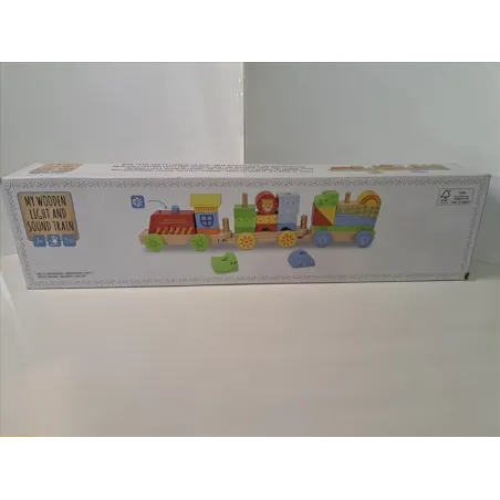 Trenino In Legno Ad Incastri