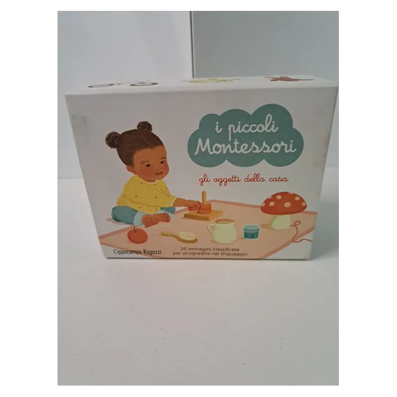 Gioco I Piccoli Montessori Cofannetto Gli Oggetti Della Casa