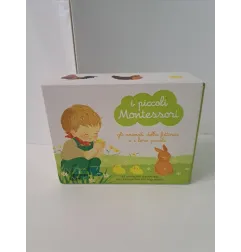 Gioco I Piccoli Montessori Cofannetto Gli Animali Della Fattoria e I Loro Piccoli