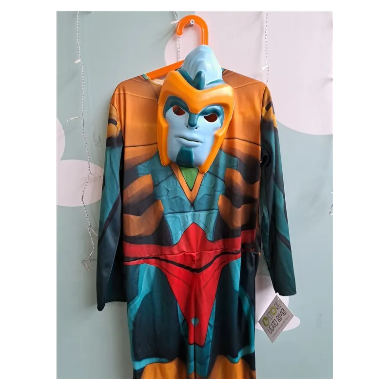 Vestito Carnevale Gormiti Con Maschera 7/8 A