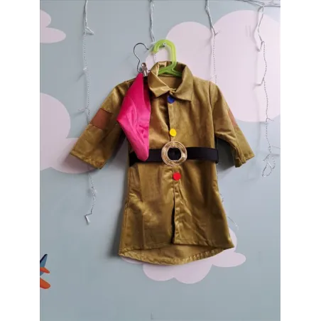 Vestito Carnevale Cucciolo 7 Nani 10/12 M (pantaloni e scarpine In Cassa)