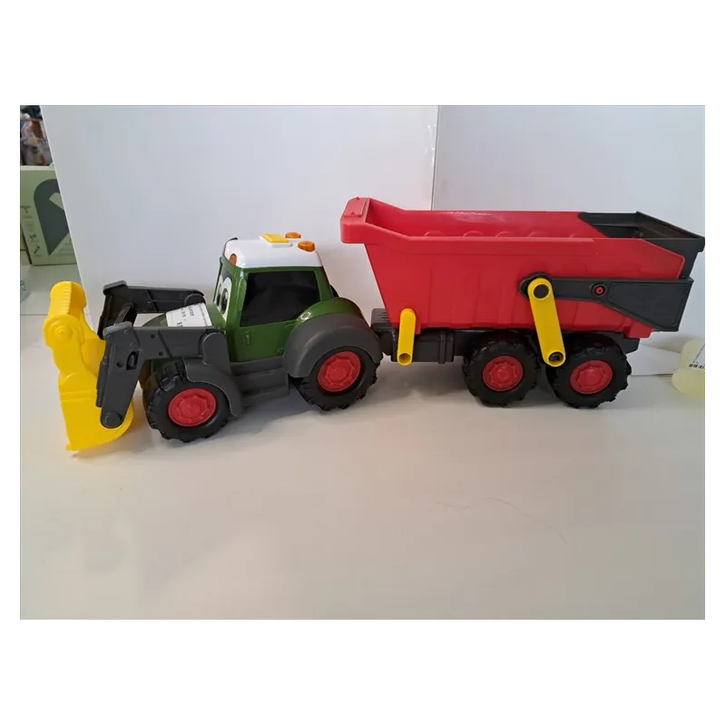 Trattore Verde e Rosso Con Suoni