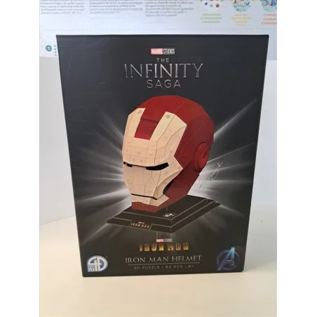 Puzzle 3D Marvel Studios The Infinity Saga Casco Di Iron Man Nuovo
