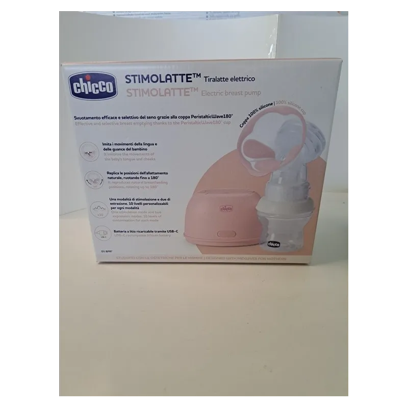 Chicco Stimolatte Tiralatte Elettrico, Confortevole e Facile da Usare