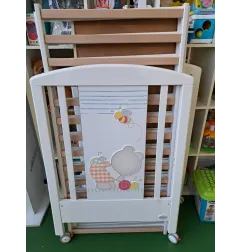 Lettino Foppapedrerri Con Orsetto Incluso Materasso
