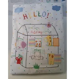 Set Lettino Copra, Sotto, Federa e Trapuntino Bellissimo