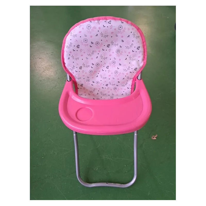 Seggiolone Pappa Per Bambole Rosa