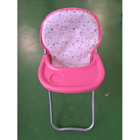 Seggiolone Pappa Per Bambole Rosa